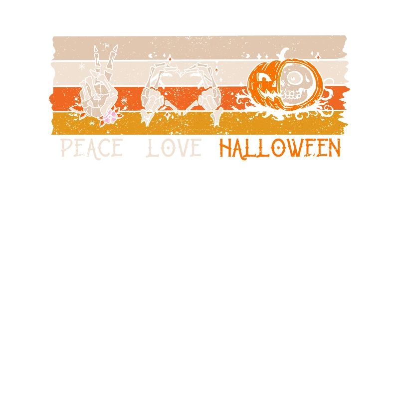 Lovers Funny Skeleton Pumpkin Lover Peace