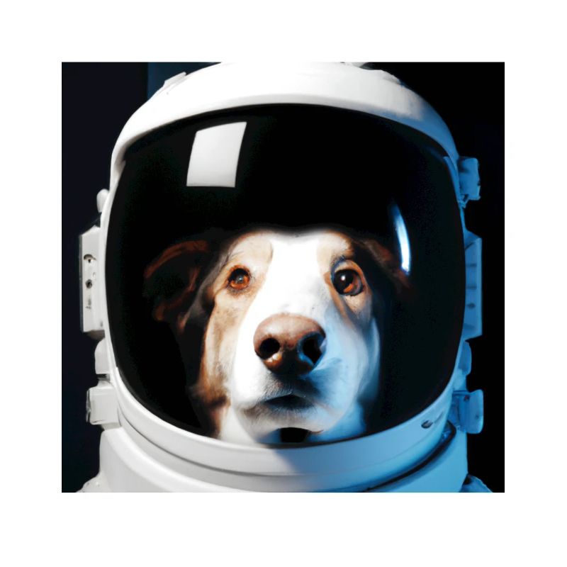 Chien dans l’espace