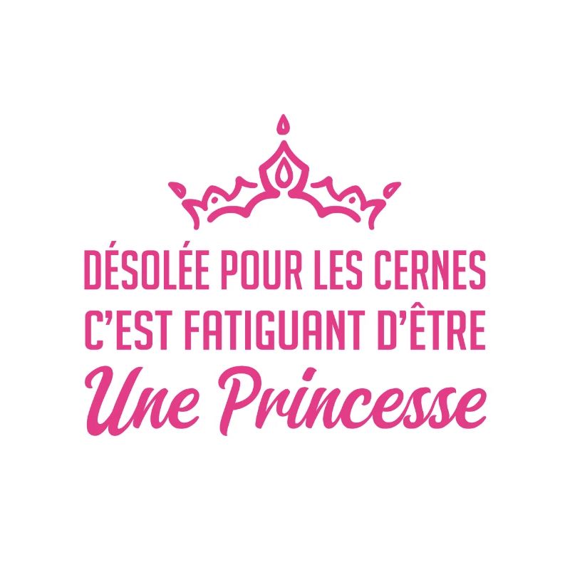 Désolée pour les cernes