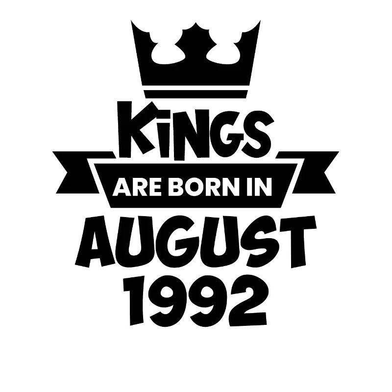 August 1992 - 30. Geburtstag Geschenk. Awesome.