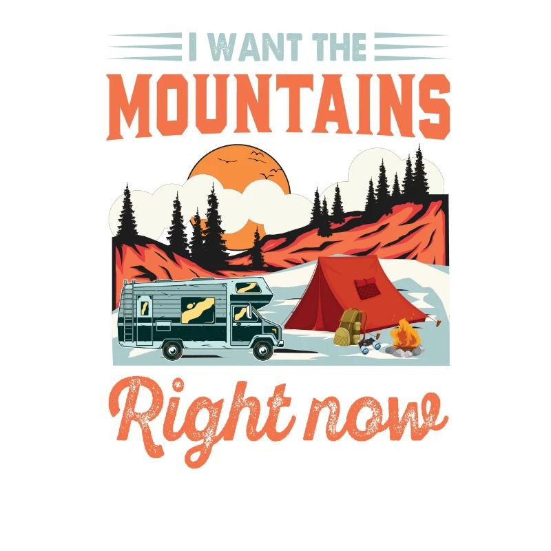Camping Camping Tent Caravan Mountains