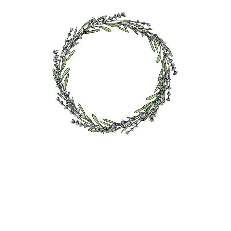 Lavender I Team Bride Fleur Couronne Mariage Boho
