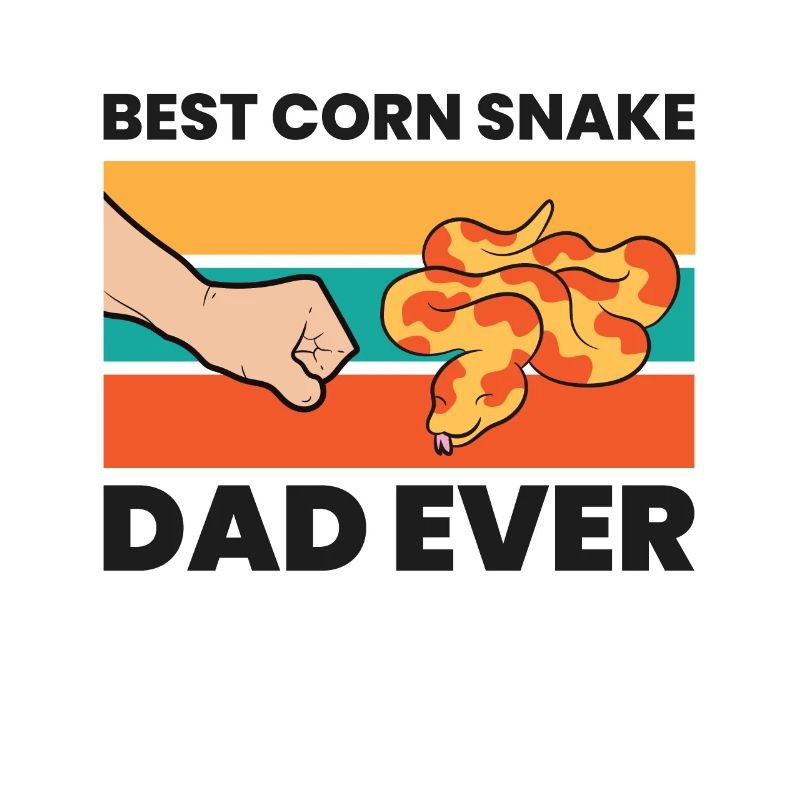 Corn Snake Papa Best Corn Snake Dad Ever