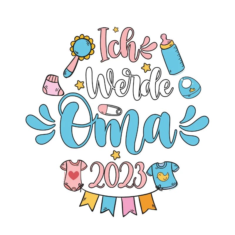 Ich werde Oma 2023 Loading Schwangerschaft