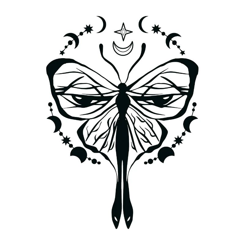 Himmlischer Schmetterling Mystischer