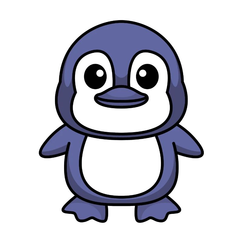 Penguin Comic Animal