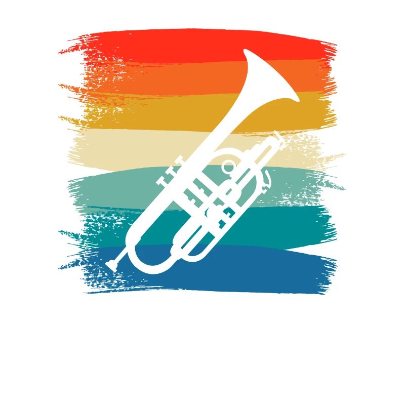 Instrument de cornet classique rétro vintage