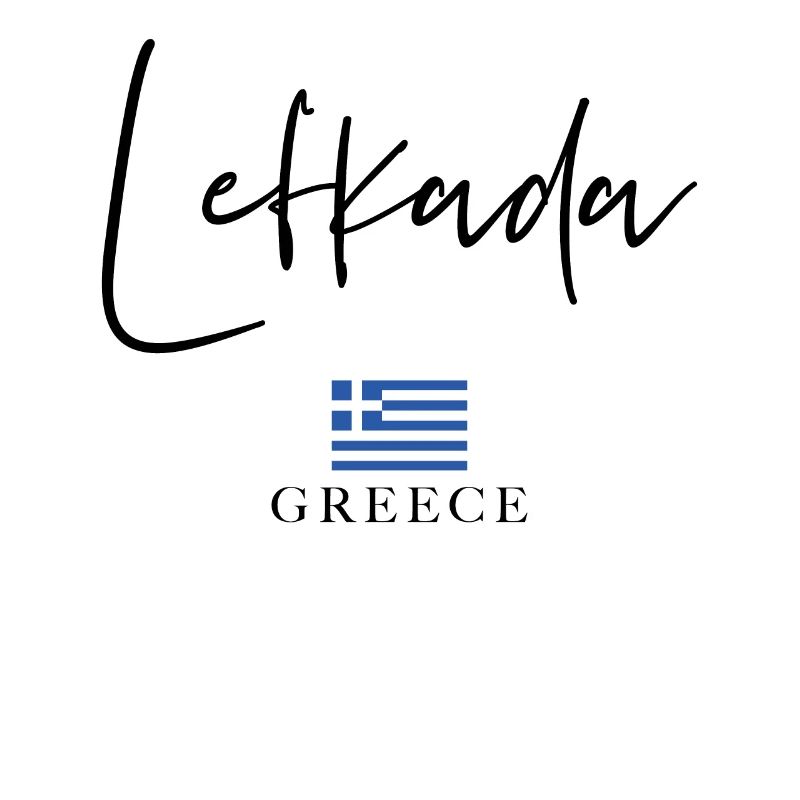 Vacances du drapeau de la Grèce - Lefkada Island
