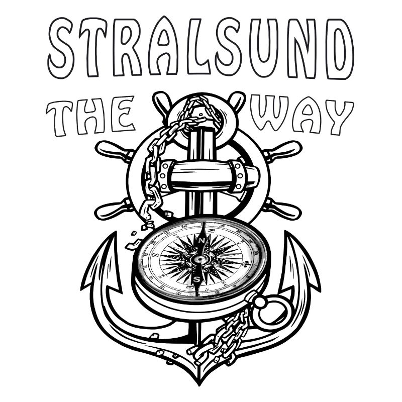 STRALSUND ANCHOR COMPASS