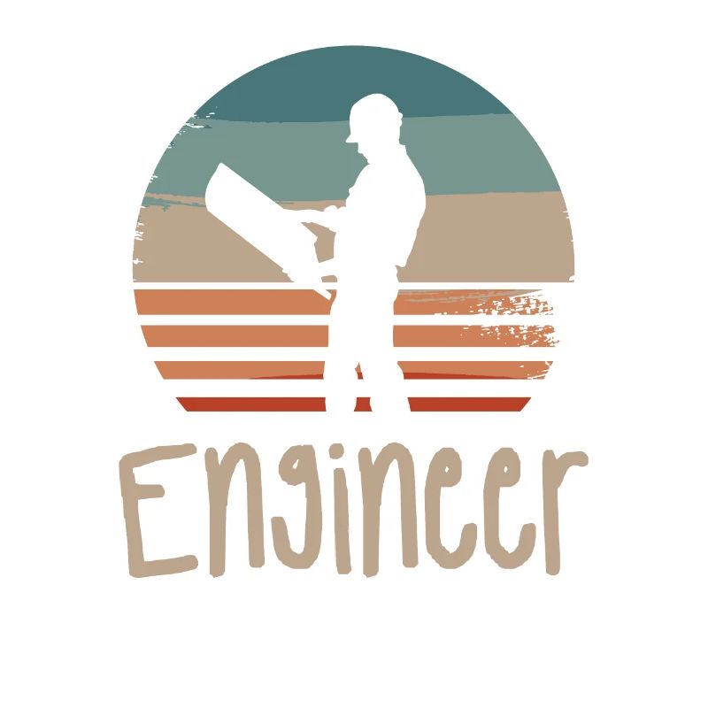 Retro Vintage Classic Engineer Engineering