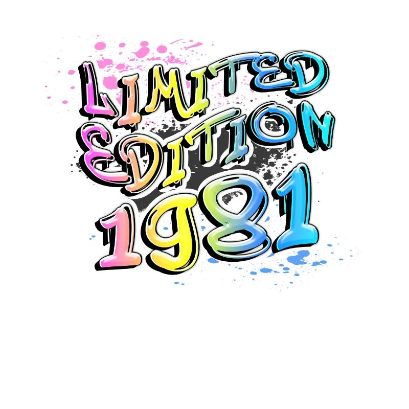 Édition limitée 1981 Graffiti