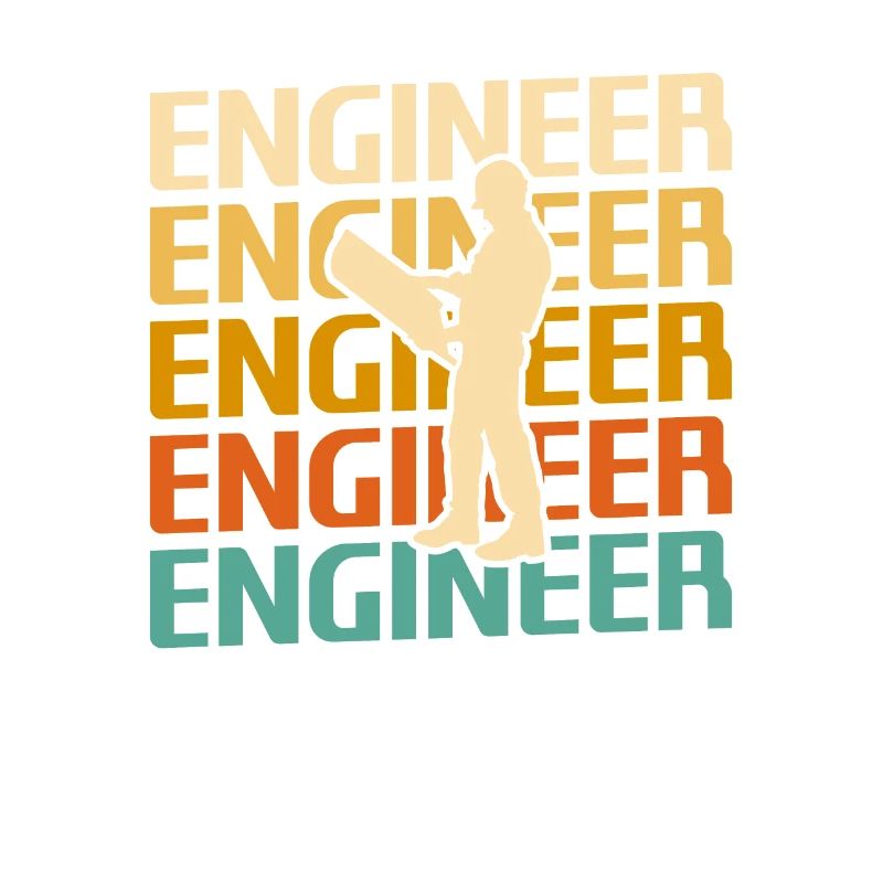 Retro Vintage Classic Engineer Engineering