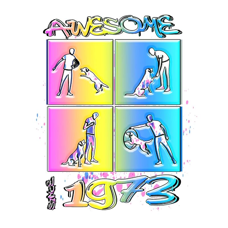 Awesome since 1973. Agility, Hundetraining