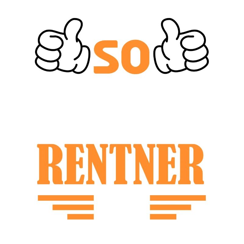 So sieht ein richtig cooler Rentner aus Rente