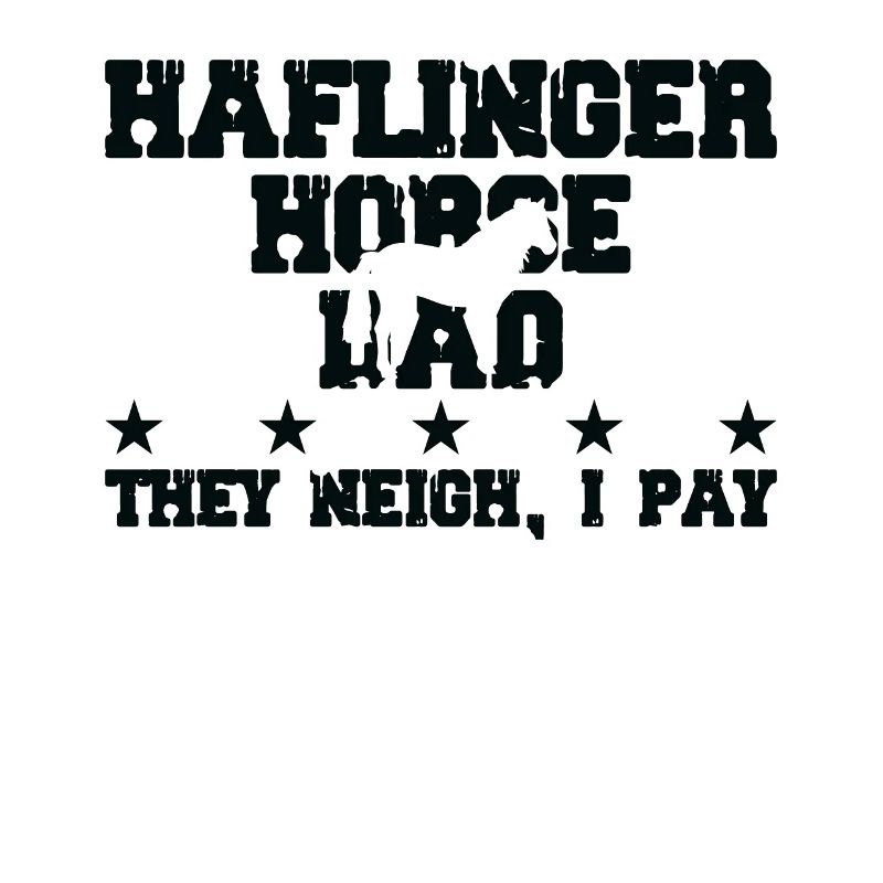 Pferdevater - Haflinger Pferd