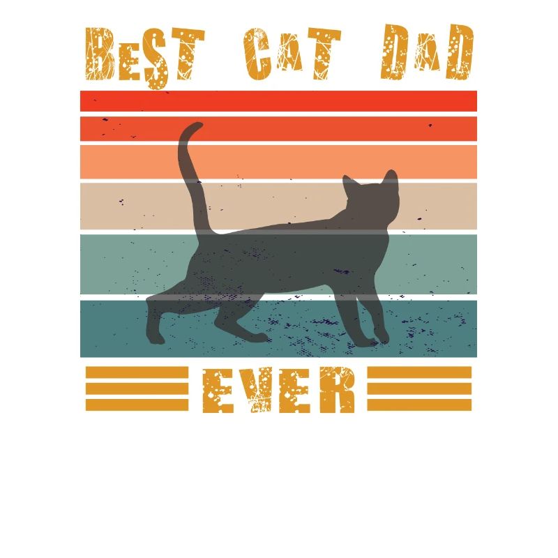 Cat Dad Design for Cat Lovers