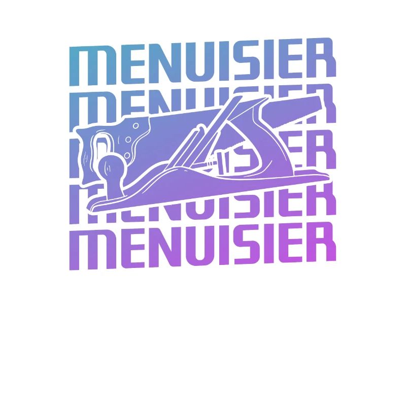 Retro Menuisier Charpentier Menuiserie