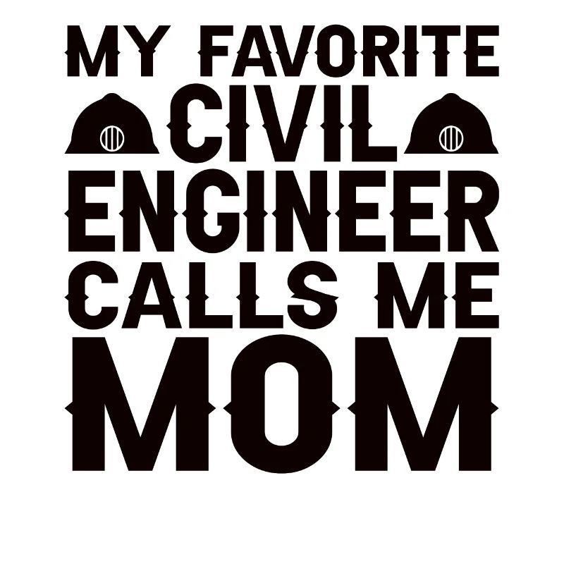 Civil Engineer Bridge Construction Statics Son Mama Engineer