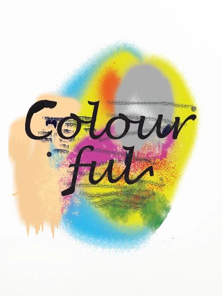 bunte Farben