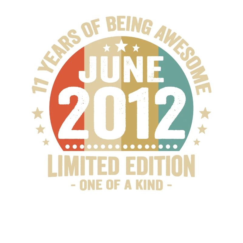 Juni 2012 11 Jahre Jubiläum Vintage Geschenkidee