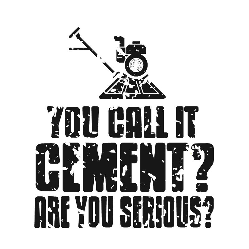 Concrete construction design for construction workers and construction site