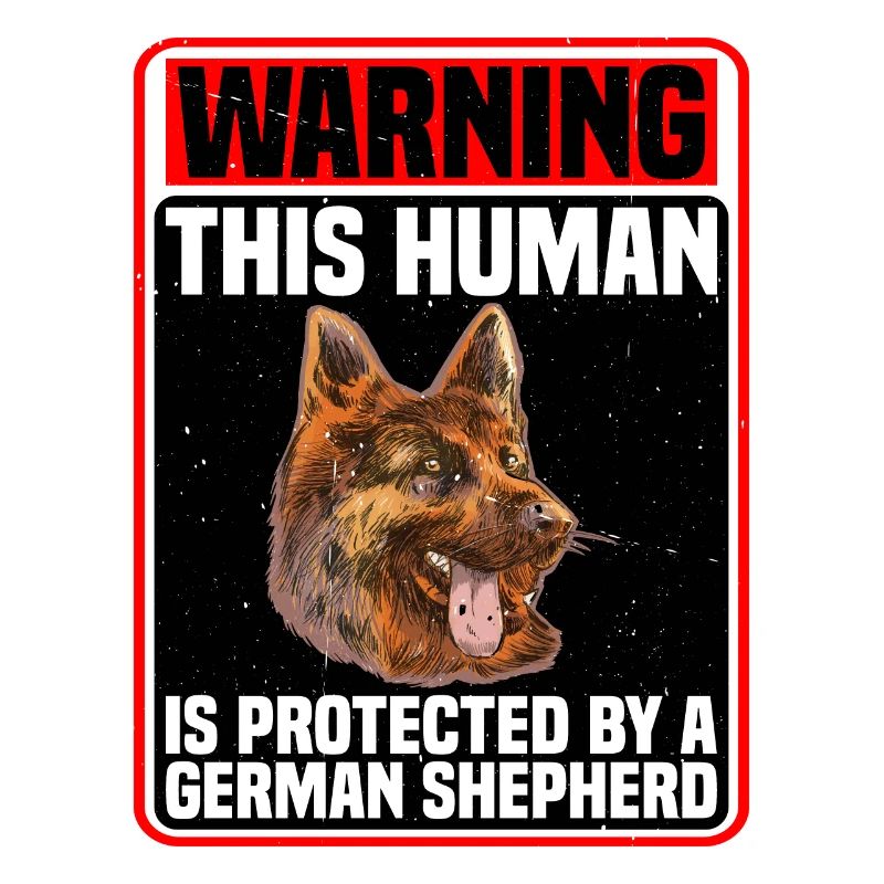 This Human Is Protected By A German Shepherd 4