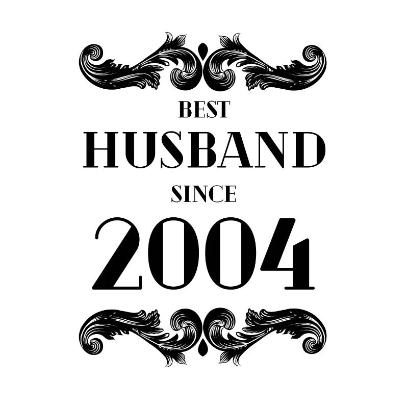 Bester Ehemann seit 2004 Hochzeitstag