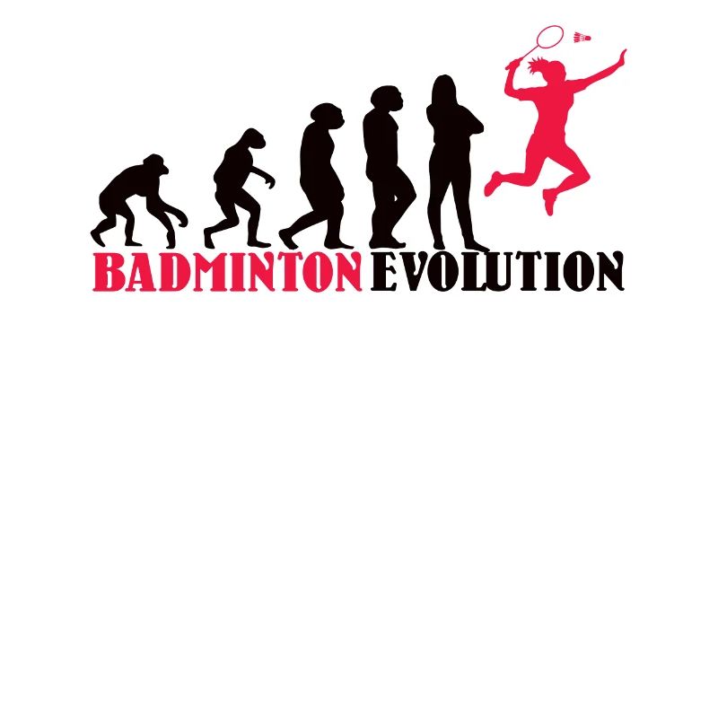 Badminton Spieler Geschenkidee Design