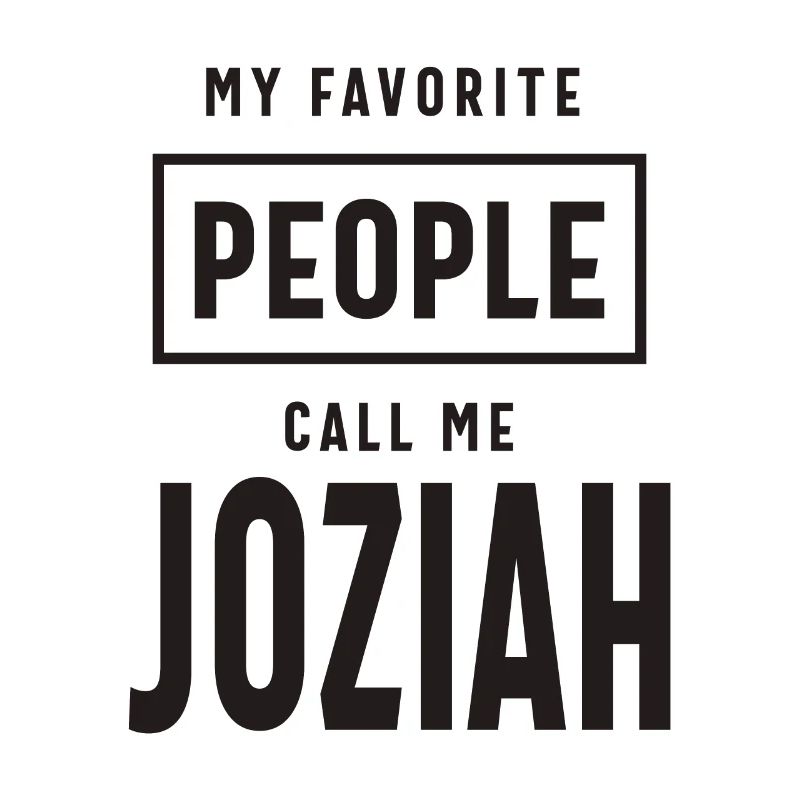 Joziah Personalized Name