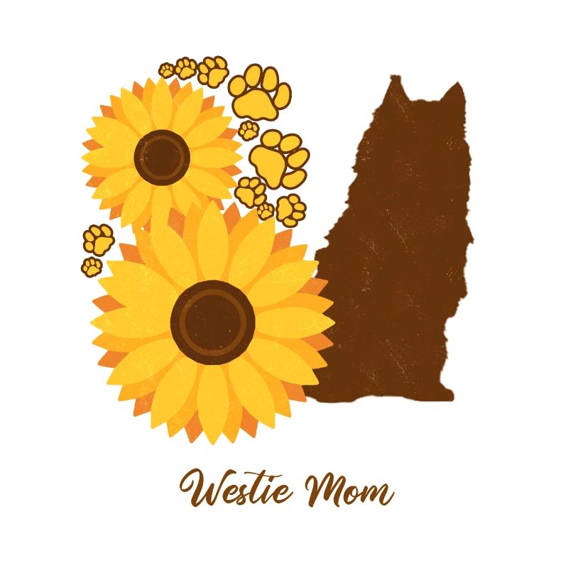 Sonnenblumenmutter - Westie