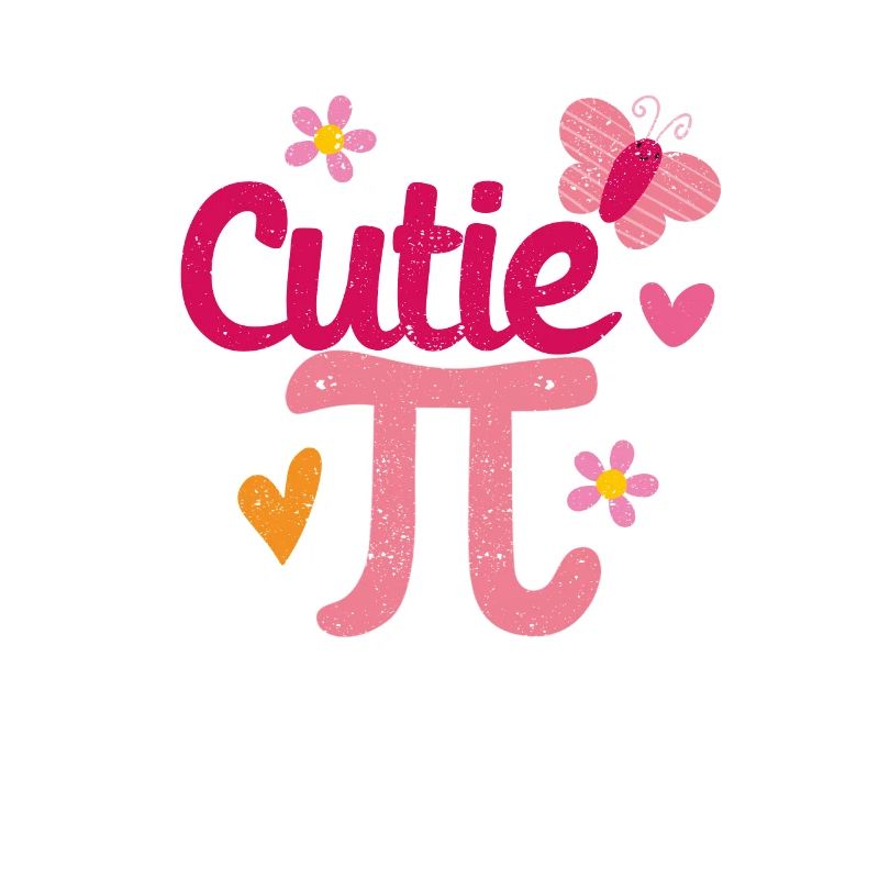 Cutie Pi Day Drôle Mignon Nerd Geek Pretty Math