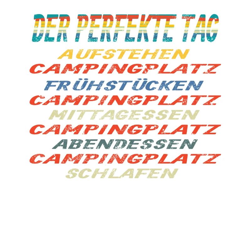 Camper Geschenkidee Camping