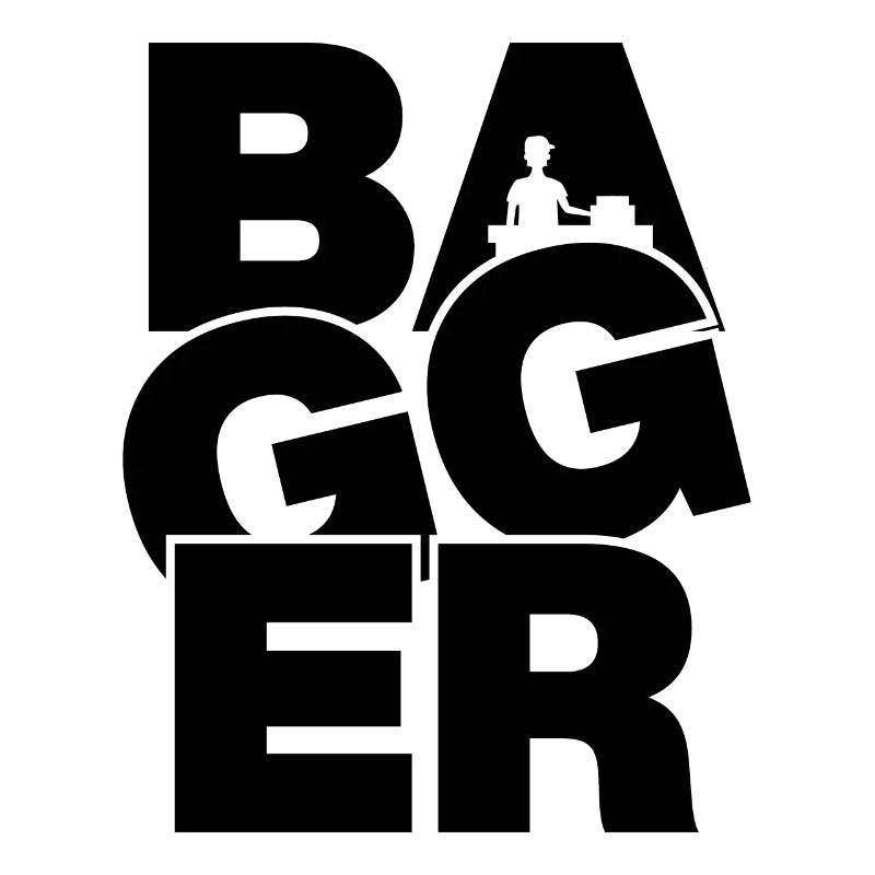 Beruf Job Arbeit - Bagger
