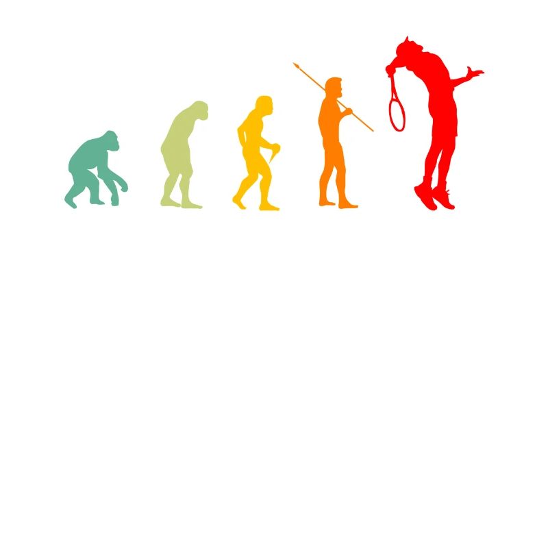 Evolution Tennisman Geschenkidee Mann