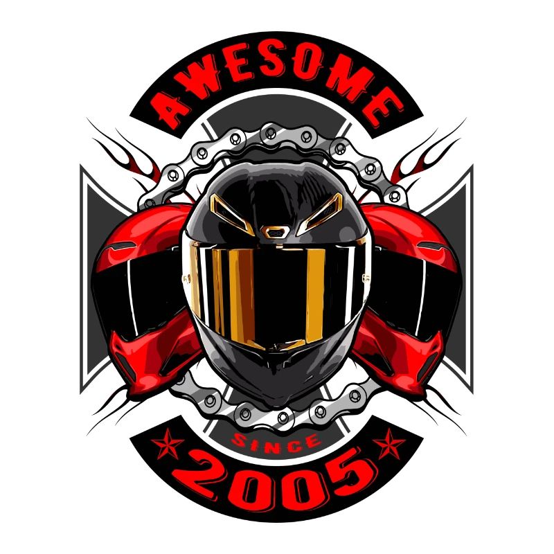 Awesome since 2005, Biker Geburtstag