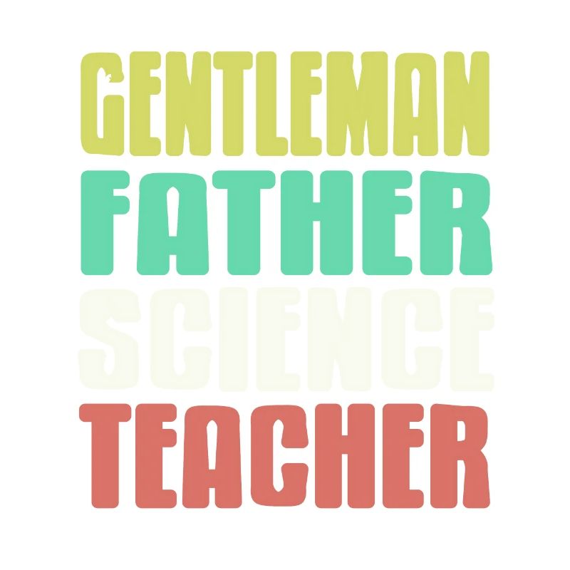 Gentleman Père Professeur de sciences Professeur rétro