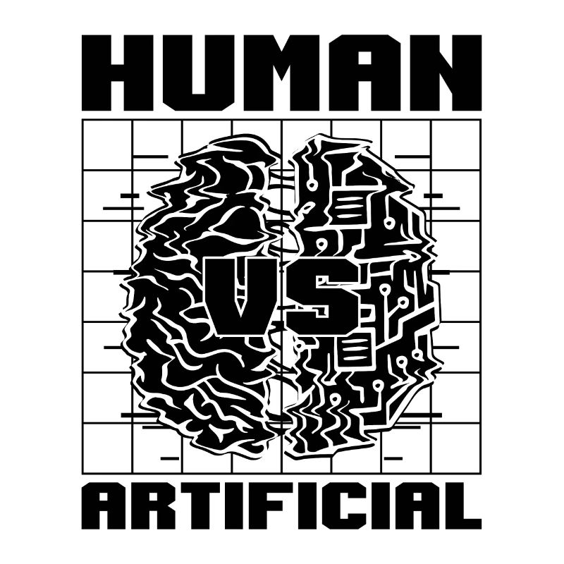 Human VS Artificial Intelligence Engineer Robotics