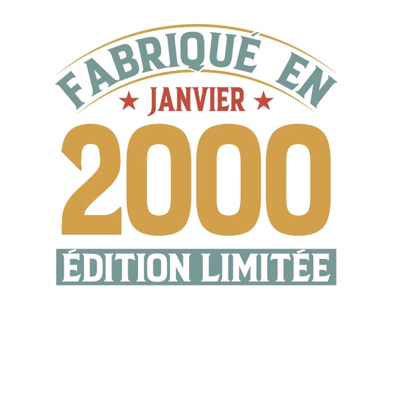 Fabriqué En Janvier 2000 Édition Limitée