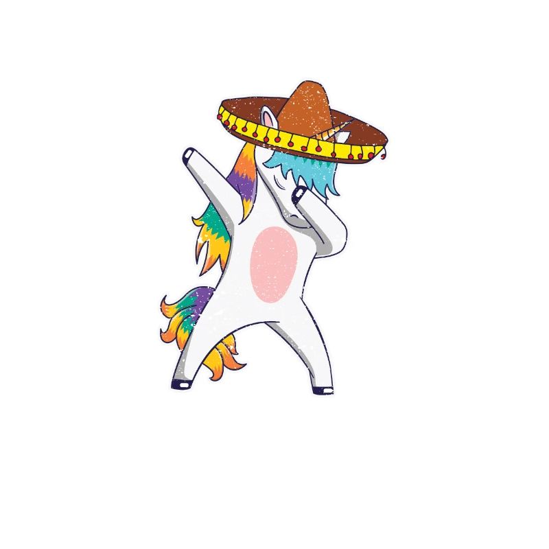 Tupfendes Einhorn Shirt Cinco de Mayo Kinder