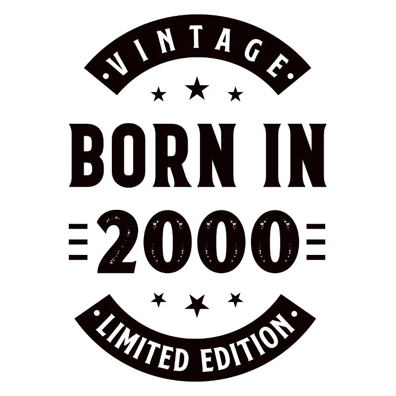 2000 - Année de construction 2000 - Année de naissance 2000