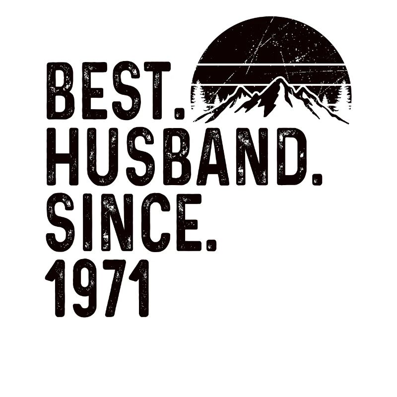Bester Ehemann 1971 Verheiratet Hochzeitstag Ehe