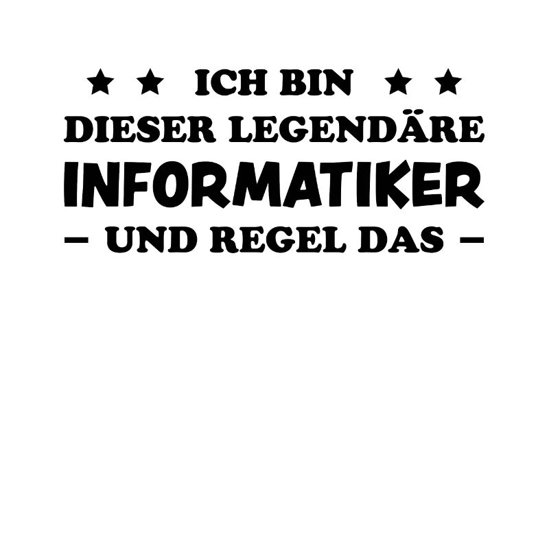 Informatiker Lustig Spruch Programmierer Geschenk