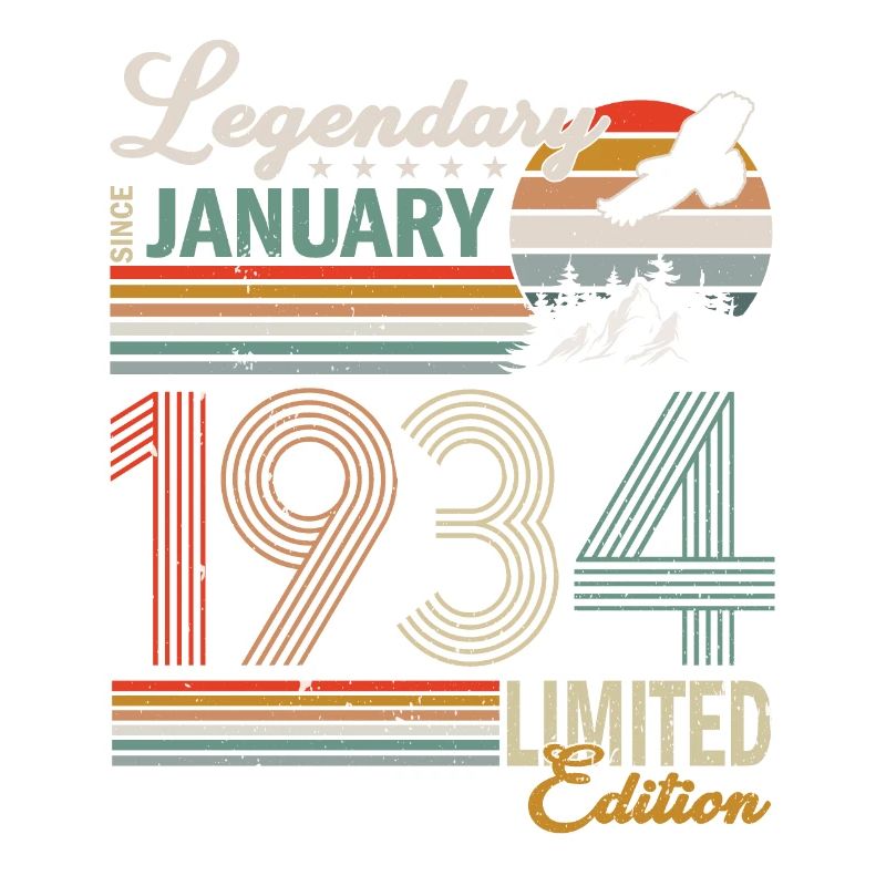 Januar 1934 Geburtstag Mann
