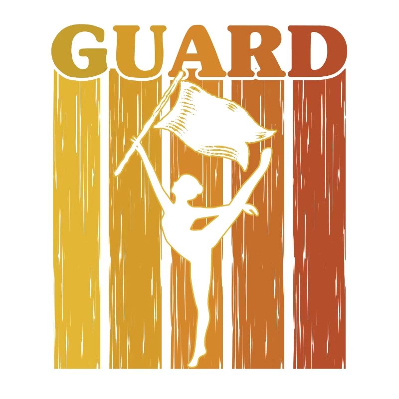 Cadeau de garde de drapeau de garde