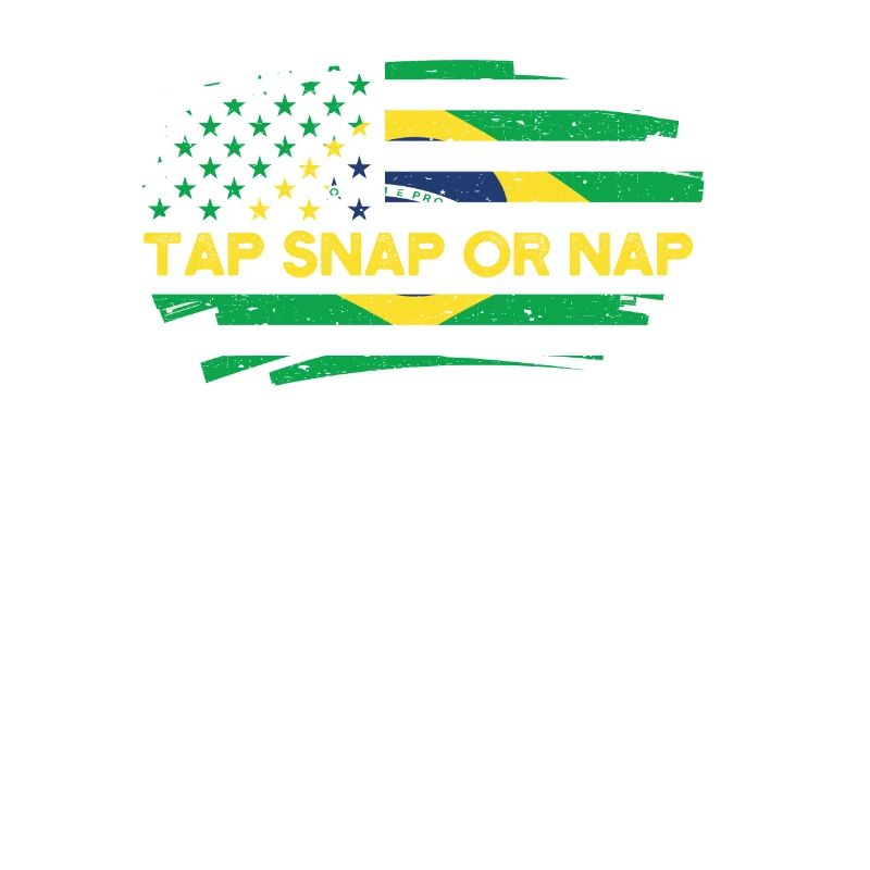 Tap Snap oder Nap Jiu Jitsu Patriotisch BJJ Brasil