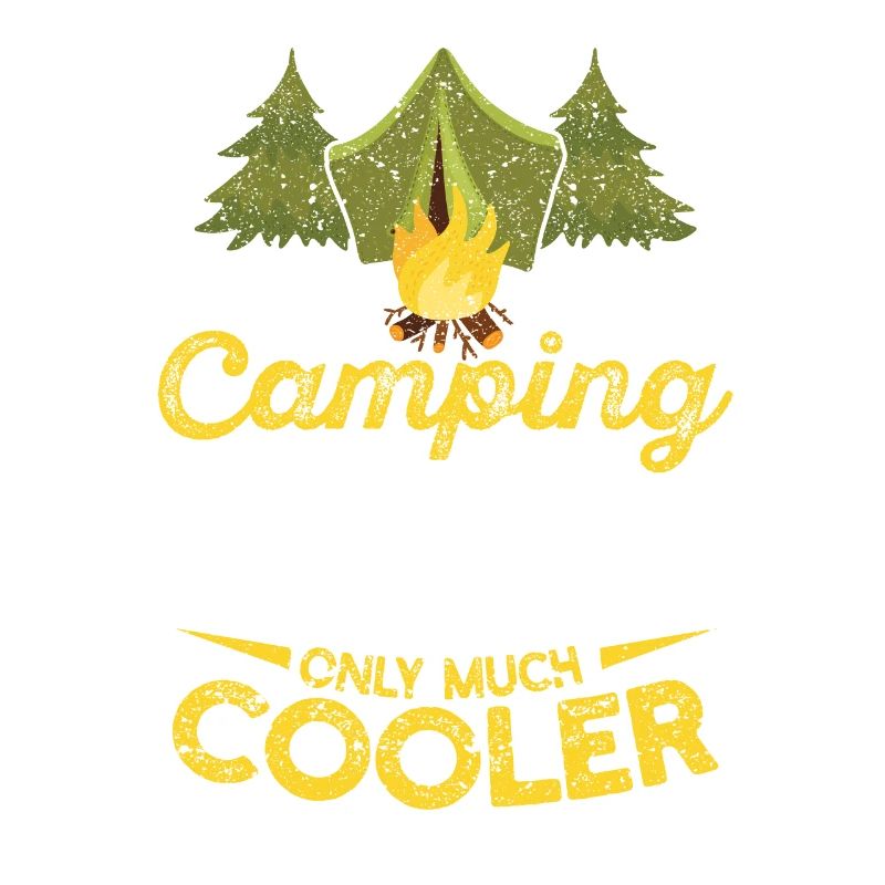 Ich bin ein Camping Dad wie ein normaler Daddy nur