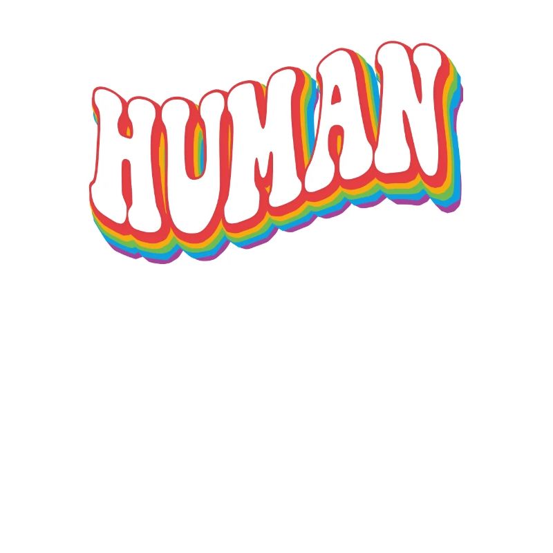 Human - Pride Rainbow LGBTQ+