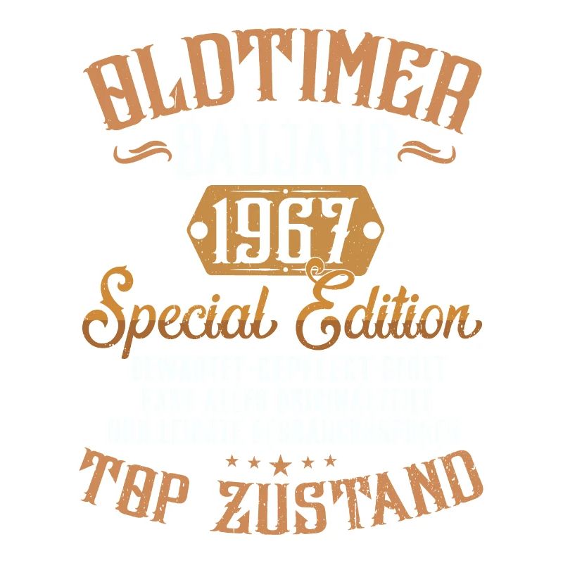 Geburtstag - Oldtimer 1967
