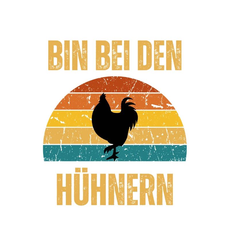 bin bei den Hühnern