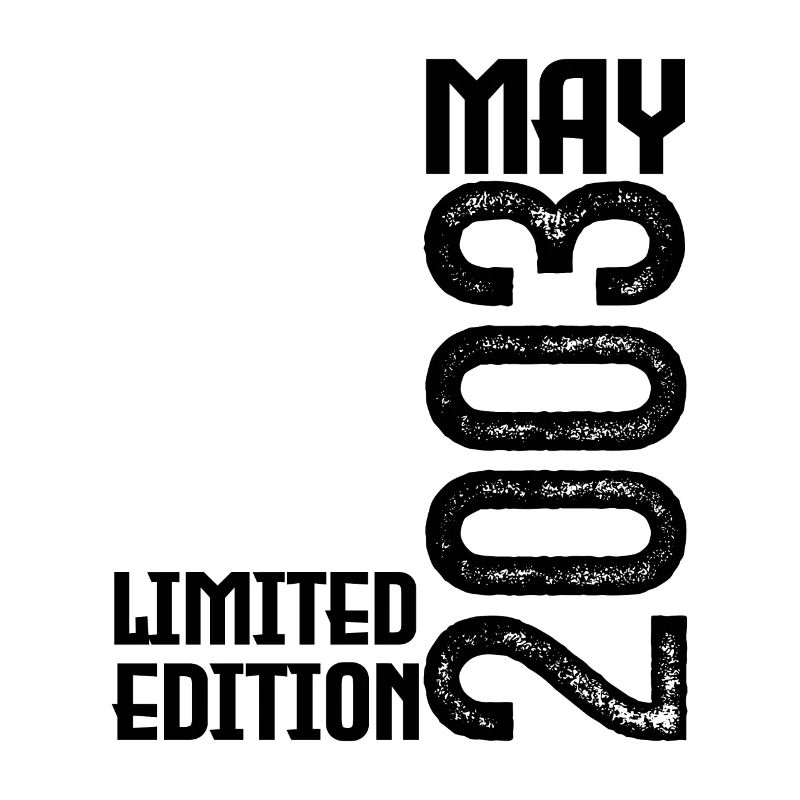 Cadeau may 2003. anniversary may 2003. Mai 2003.